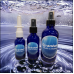 4oz Blue Glass Fine Mist Sprayer