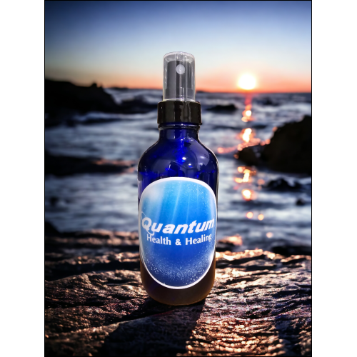 4oz Blue Glass Fine Mist Sprayer
