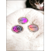 3-Pack of Feline Complete on Glass Cabachons